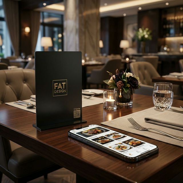 Gastro Menü NFC Mockup 1